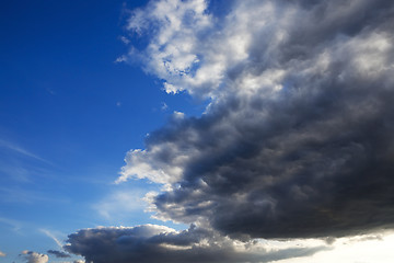 Image showing photographed the sky with clouds