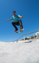 Image showing Daniel Ferreira during the DC Skate Challenge