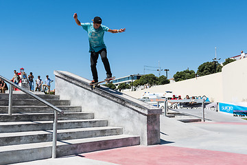 Image showing Daniel Ferreira during the DC Skate Challenge