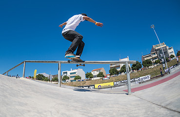 Image showing Cesar Afonso during the DC Skate Challenge