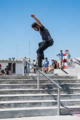 Image showing Duarte Pombo during the DC Skate Challenge