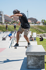 Image showing Pedro Roseiro during the DC Skate Challenge