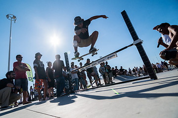 Image showing Pedro Roseiro during the DC Skate Challenge