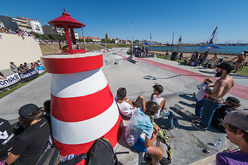 Image showing Skatepark overview during the DC Skate Challenge