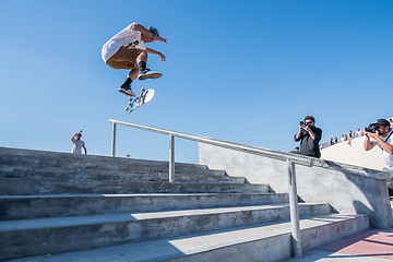 Image showing Gustavo Ribeiro during the DC Skate Challenge