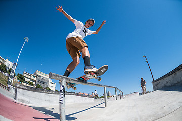 Image showing Gustavo Ribeiro during the DC Skate Challenge