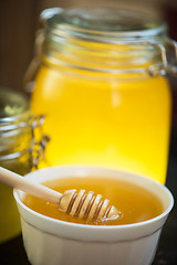 Image showing Honey with walnut