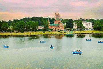 Image showing Holy Trinity Church in Ostankino. Moscow. Russia