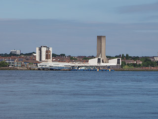 Image showing View of Birkenhead in Liverpool