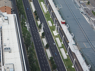 Image showing Aerial view of Turin