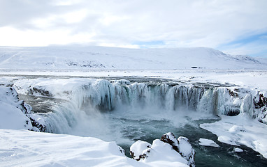 Image showing Godafoss in Iceland