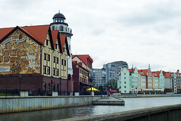 Image showing Fishers Village in Kaliningrad