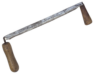 Image showing Old Traditional Drawknife Cutout