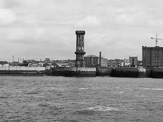 Image showing View of Birkenhead in Liverpool