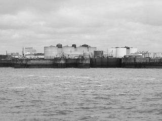 Image showing View of Birkenhead in Liverpool