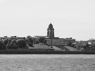 Image showing View of Birkenhead in Liverpool