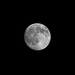 Image showing Full moon view