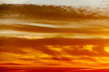 Image showing the sky during sunset