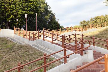 Image showing stairs in the park