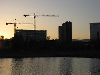 Image showing City under construction