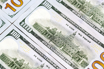 Image showing American dollars, close-up