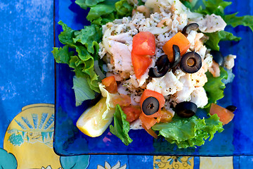 Image showing Ceviche plate