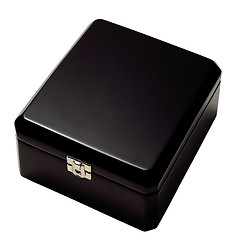 Image showing  black gift box 