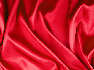 Image showing red background cloth