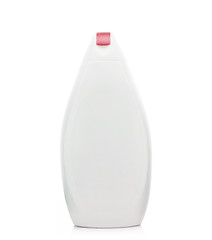 Image showing Shampoo, Gel Or Lotion White Plastic Bottle With Lid 