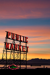 Image showing Seattle Pike Place Market