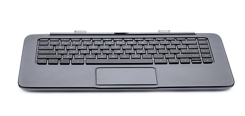 Image showing Computer keyboard isolated on white