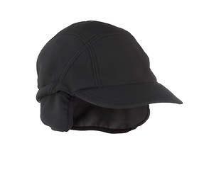 Image showing Fine wool black baseball style cap