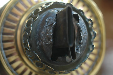 Image showing Brass lamp