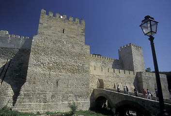 Image showing EUROPE PORTUGAL LISBON BAIXA CASTELO