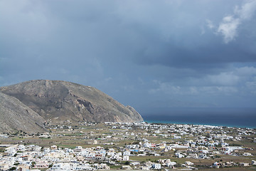 Image showing Landscape at Santorini, Greece