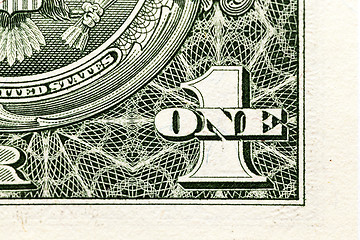 Image showing American dollars, close-up