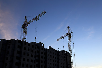 Image showing construction of a new home