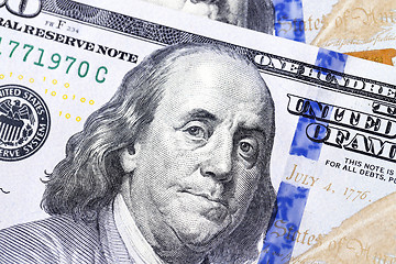 Image showing American dollars, close-up