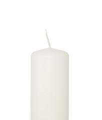 Image showing white candle isolated