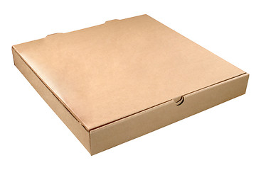 Image showing Pizza box isolated
