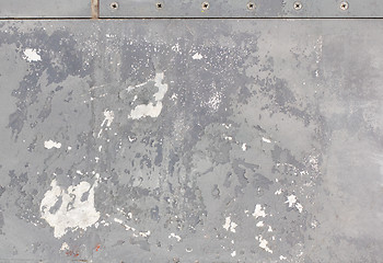 Image showing Piece of aircraft grunge metal background