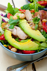 Image showing Chicken Avocado salad 