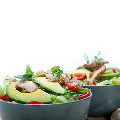 Image showing Chicken Avocado salad 
