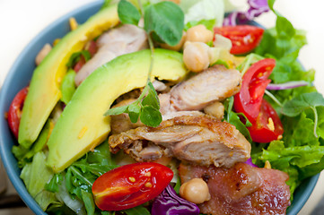 Image showing Chicken Avocado salad 