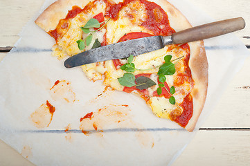 Image showing Italian pizza Margherita