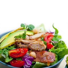 Image showing Chicken Avocado salad 