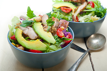 Image showing Chicken Avocado salad 