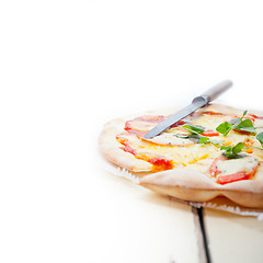 Image showing Italian pizza Margherita