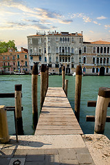 Image showing Jetty in Venice