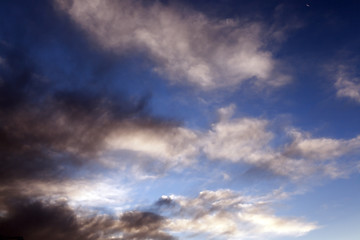 Image showing the sky during sunset